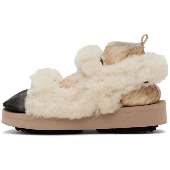 Doublet x Suicoke Edition Animal Foot Layered Sandals Size 35 W6 M4 Beige $730 - Picture 14 of 14